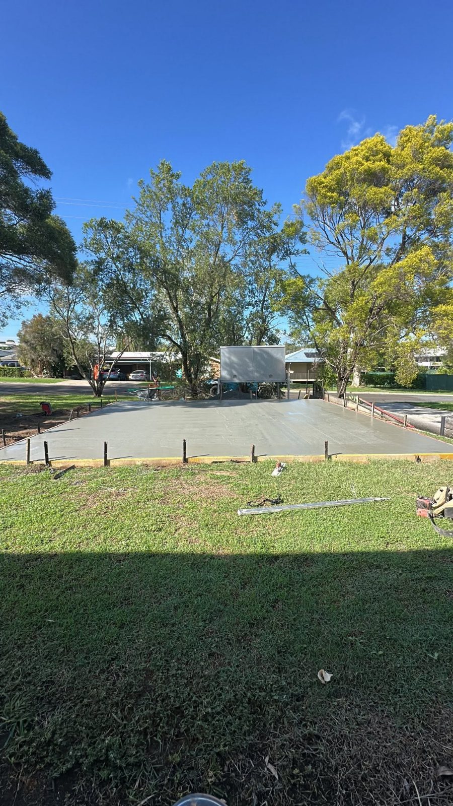 Shed Slab — Enhanced Concrete Services
