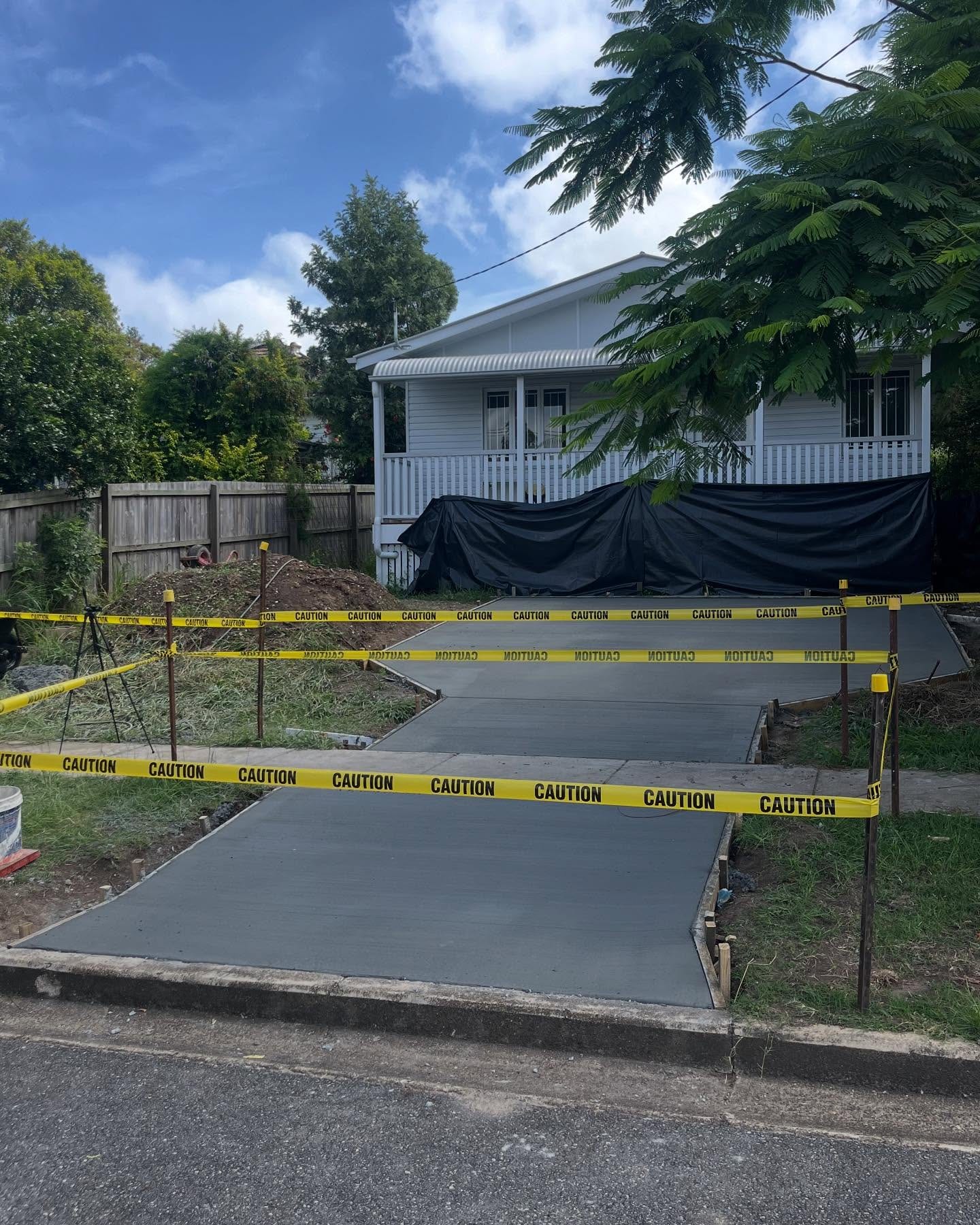 Driveway & Crossover — Enhanced Concrete Services