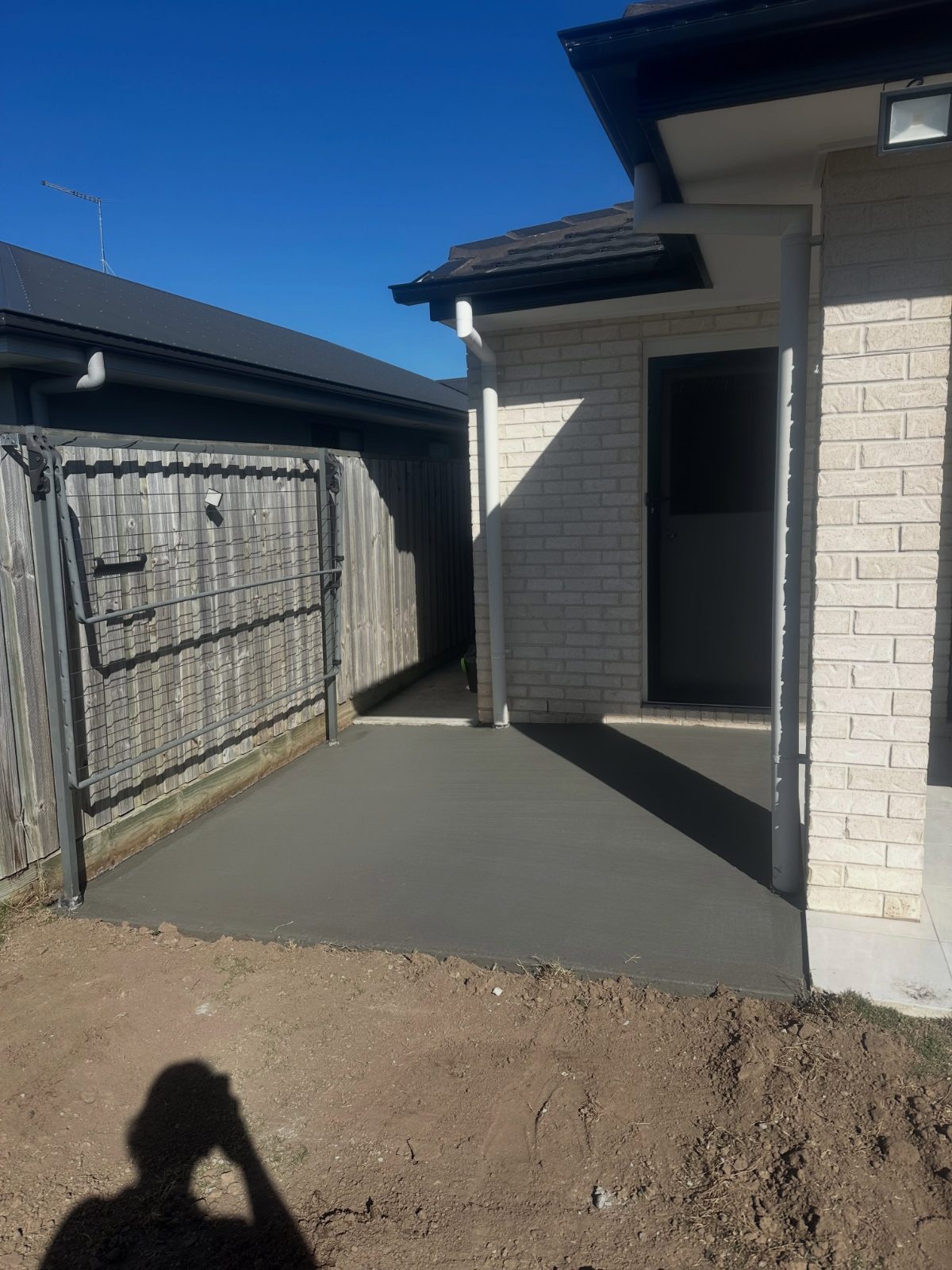 Side Access Path — Enhanced Concrete Services