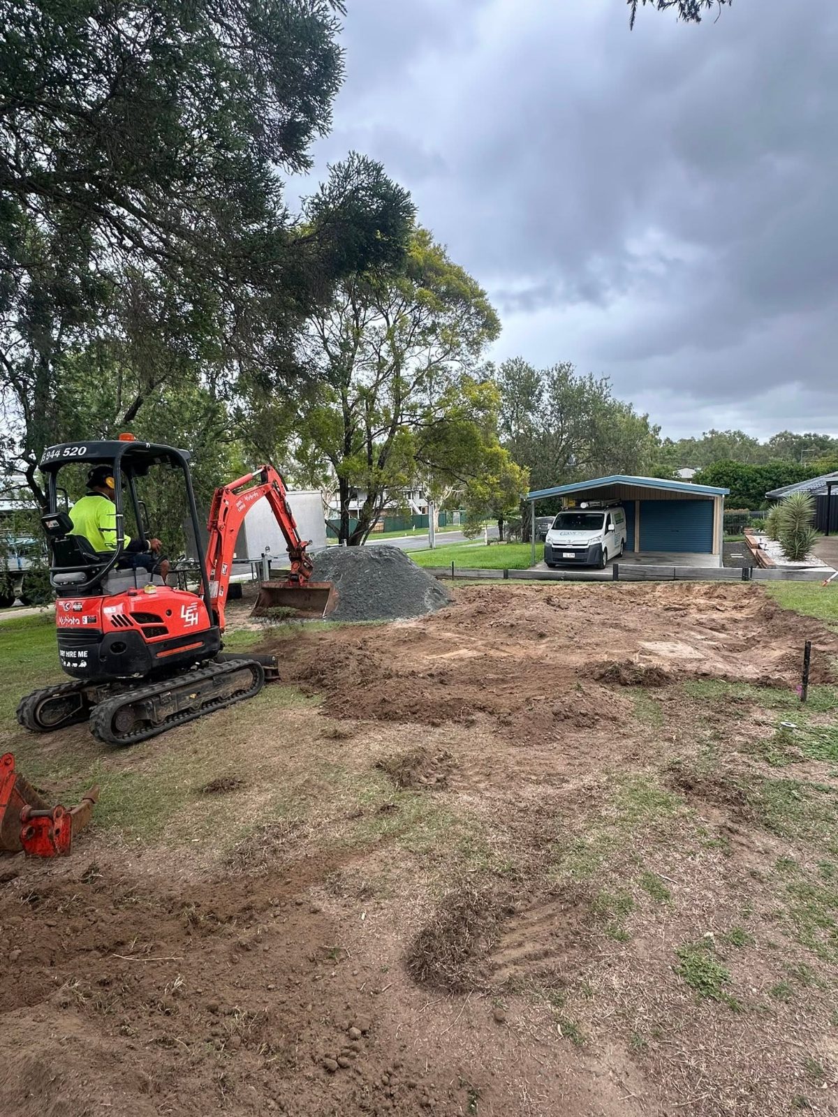 Excavation & Site Prep — Enhanced Concrete Services
