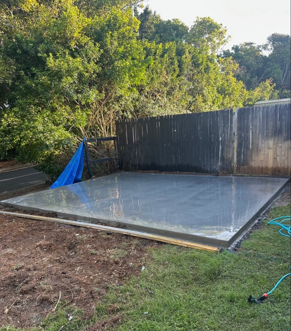 Shed Slab — Enhanced Concrete Services