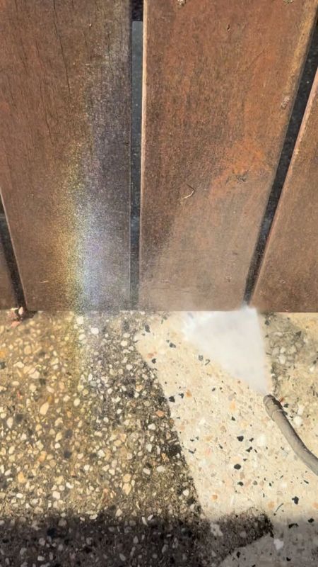Exposed aggregate clean-up
